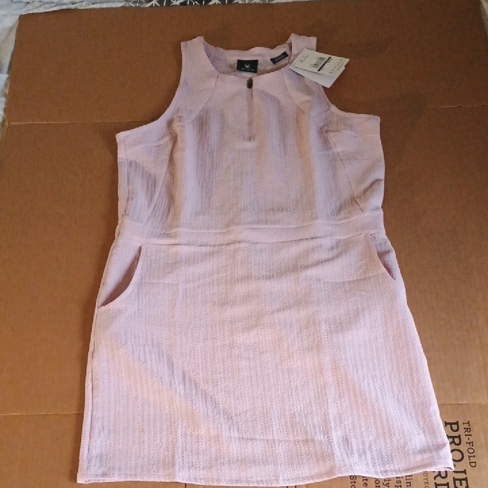 Spyder Performance quarter zip sleeveless athletic Dress Woman M